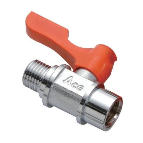 SK11 Ball Valve x 2MF x 2F PT1/4 PF1/4 AB-2