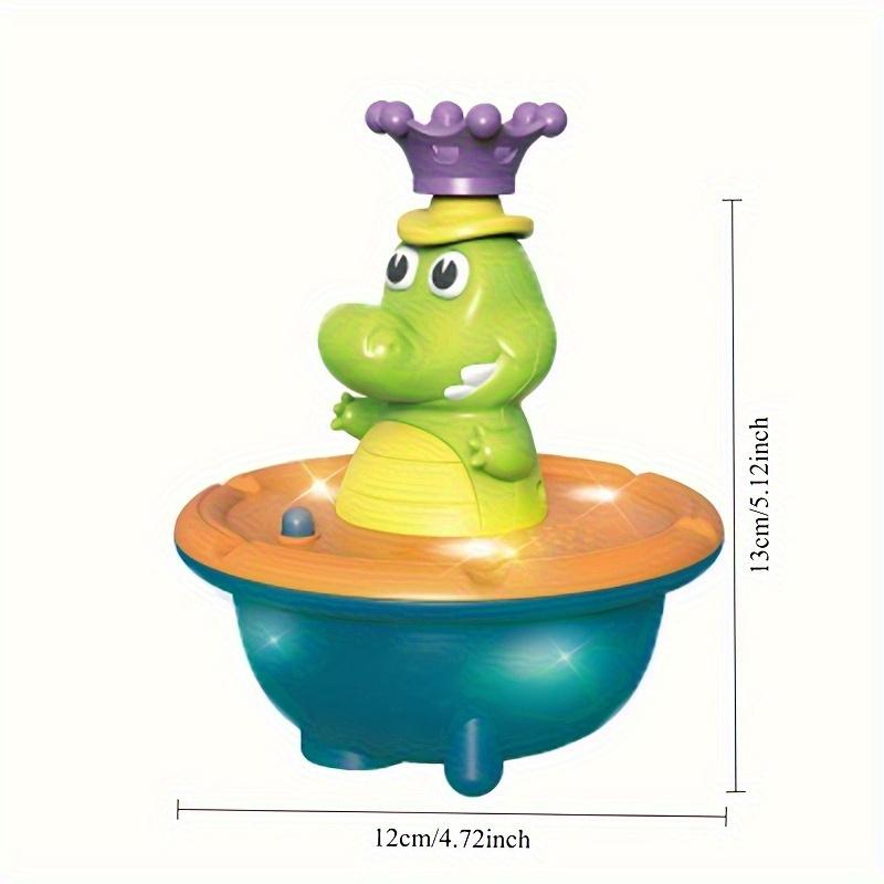 Crocodile Bath Toy for Youngsters Splash Water Spray Play Set with Multiple Accessories, Best Gift for Birthday Pool Party,Battery Not Included