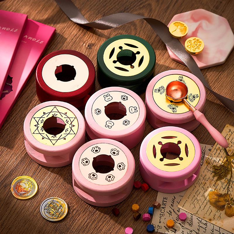 Набор старинных ложек для сургучной печати для конвертов - полный набор инструментов для новичков