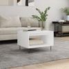 VidaXL Coffee Table White 60x50x40 Cm Engineered Wood 829252