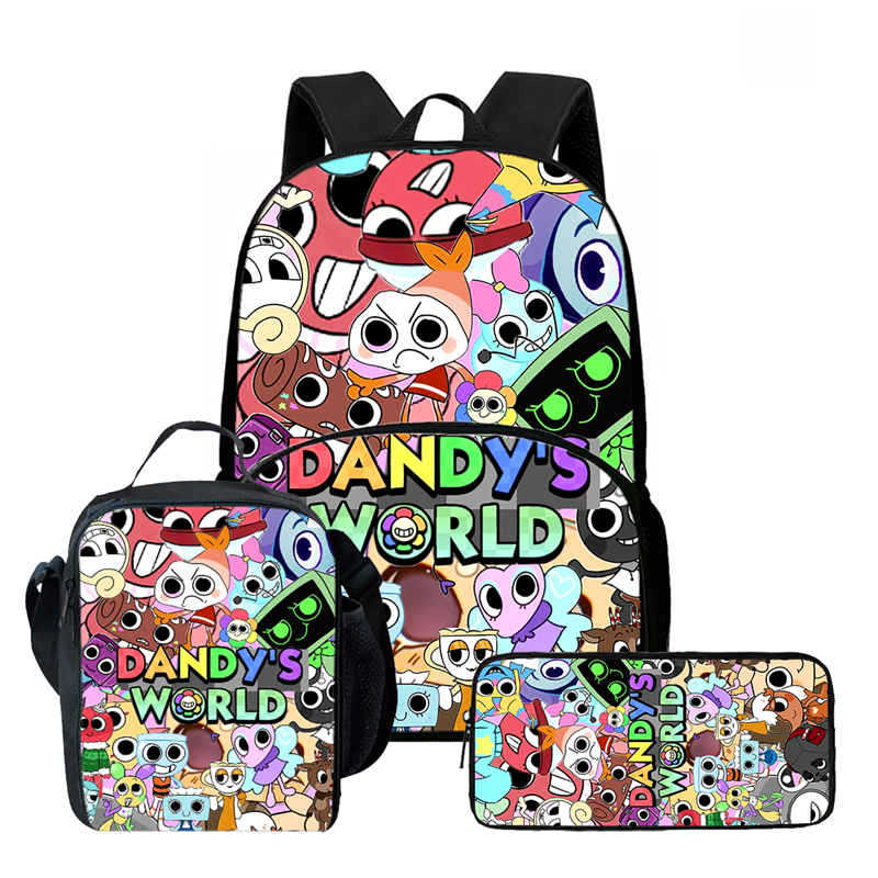 Сумка Dandy'S World Высококачественная Печать Повседневный Межграничный Легкий Рюкзак