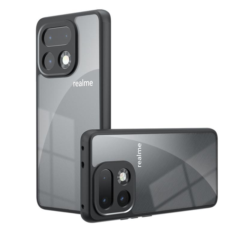 For Realme 16 Pro Plus 16 Pro Case Shockproof Frosted Skin Feel Matte PC+TPU Anti-fingerprint Transparent Cover For Realme16
