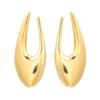 Spring New Alloy Earrings Women's Earrings Minimalist Geometric Metal High End Jewelry Accessories