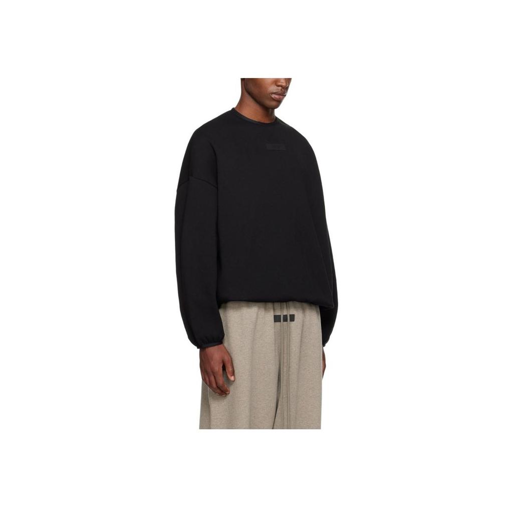 Fear of God Мужские топы Essentials Crewneck черного цвета 192SU244680F