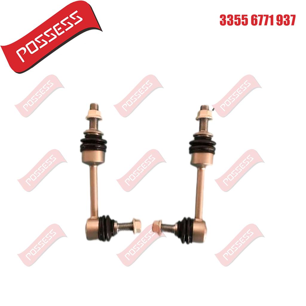 A Pair of Rear Axle Sway Bar End Stabilizer Link Ball Joint For BMW X5 X6 E70 E71 E72 F15 F85 F16 F86 Hybrid,OE 33556771937