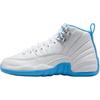 Кроссовки Air 12 Retro GS Melo 2025 для детей Белый University-Blue Металлический-Серебристый 153265-112