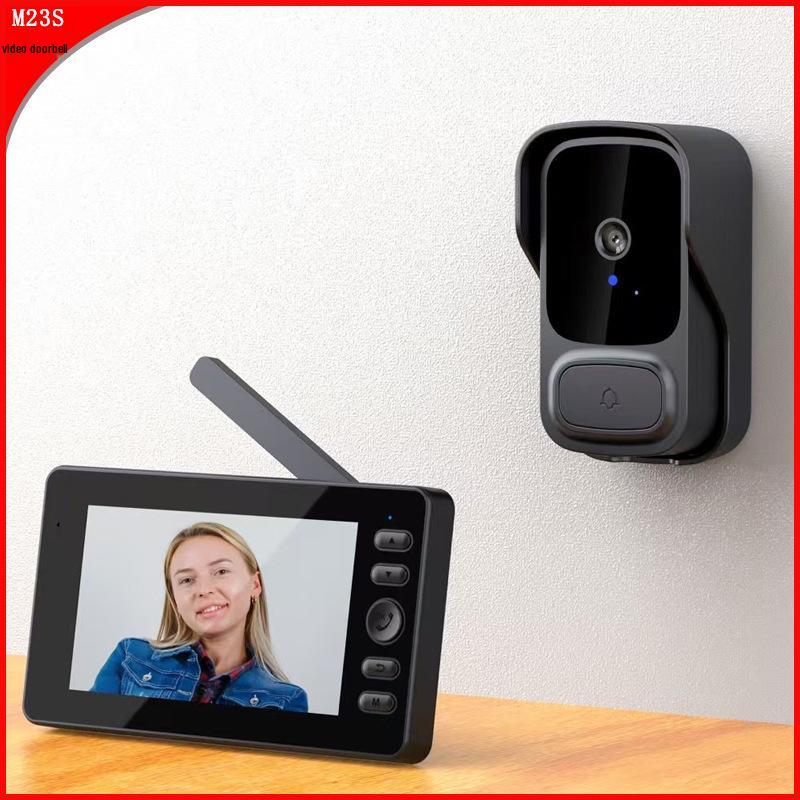 Новый беспроводной видеодомофон для дома с 2,4G Duplex, экраном, двусторонней связью, ночным видением и установкой без сверления