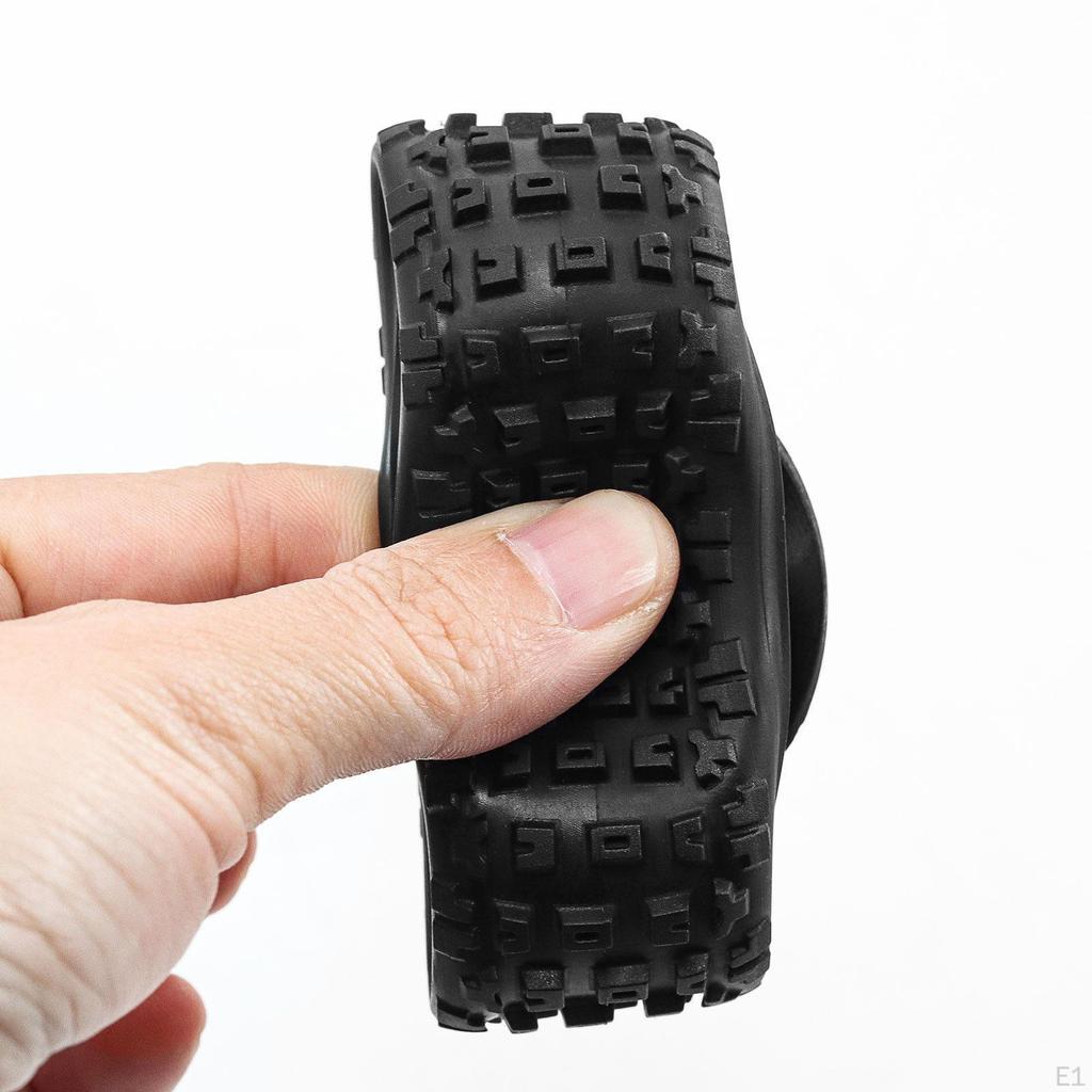 4 шт. Шины для радиоуправляемой машины 1/18, Запасные части, Модификация, Высокопроизводительные сборочные детали для апгрейда