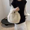 Winter Plush Large Capacity Fashion Personality Fashion Fluffy Foreign Style Fluffy Shoulder Handbag Women