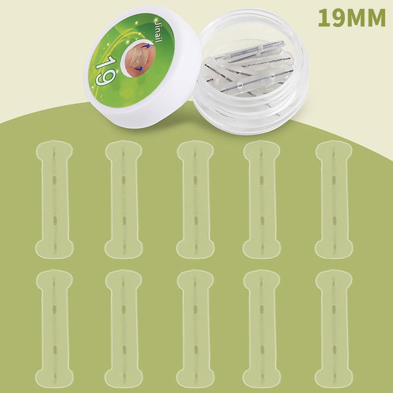 10 шт., коррекция вросшего ногтя, выпрямляющий зажим для педикюра