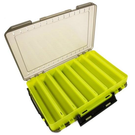 Отличная коробка для рыболовных приманок, портативный магазин с двусторонним открытием, рыболовный инструмент