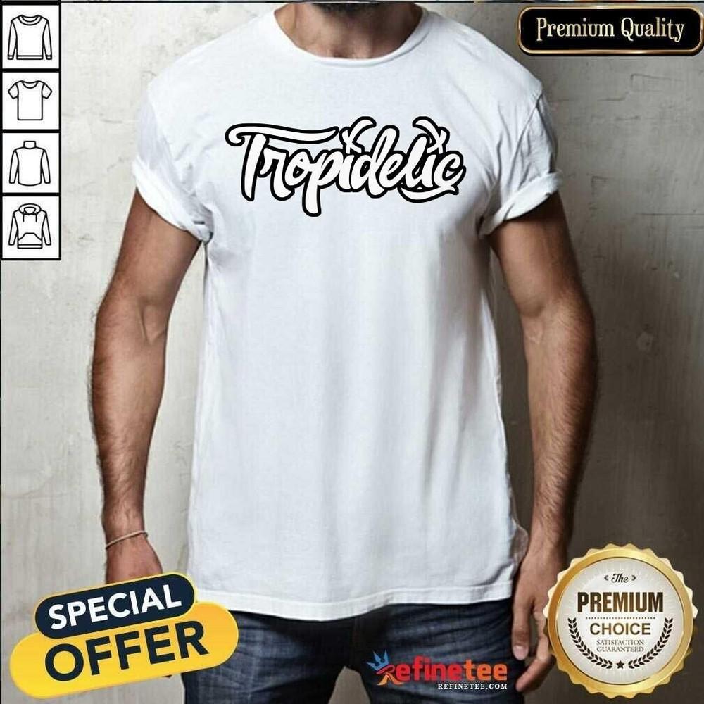 Tropidelic hip hop band T-shirt White Unisex All sizes short sleeve Unisex T-Shirt