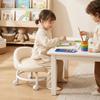 Movable Step Stool Anti-Slip Small Chair Comfortable Pulley stool  Living Room