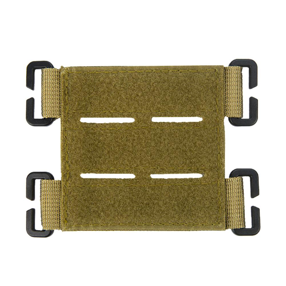 1PC 3IN Morale Badge Self-Adhesive Cloth Storage Base Outdoor Vest Backpack Accessory For MOLLE System