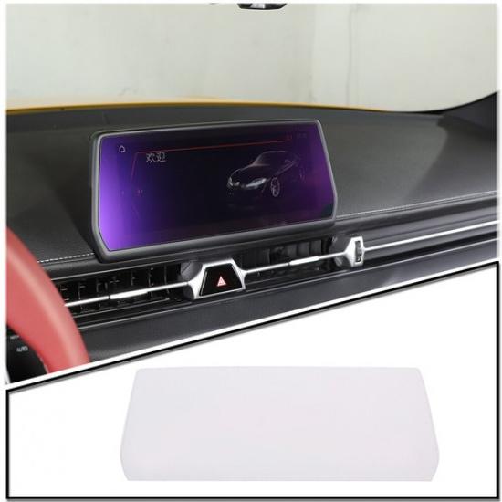 Car Navigation Screen Protector Tempered Glass Film For Toyota Supra 19-24