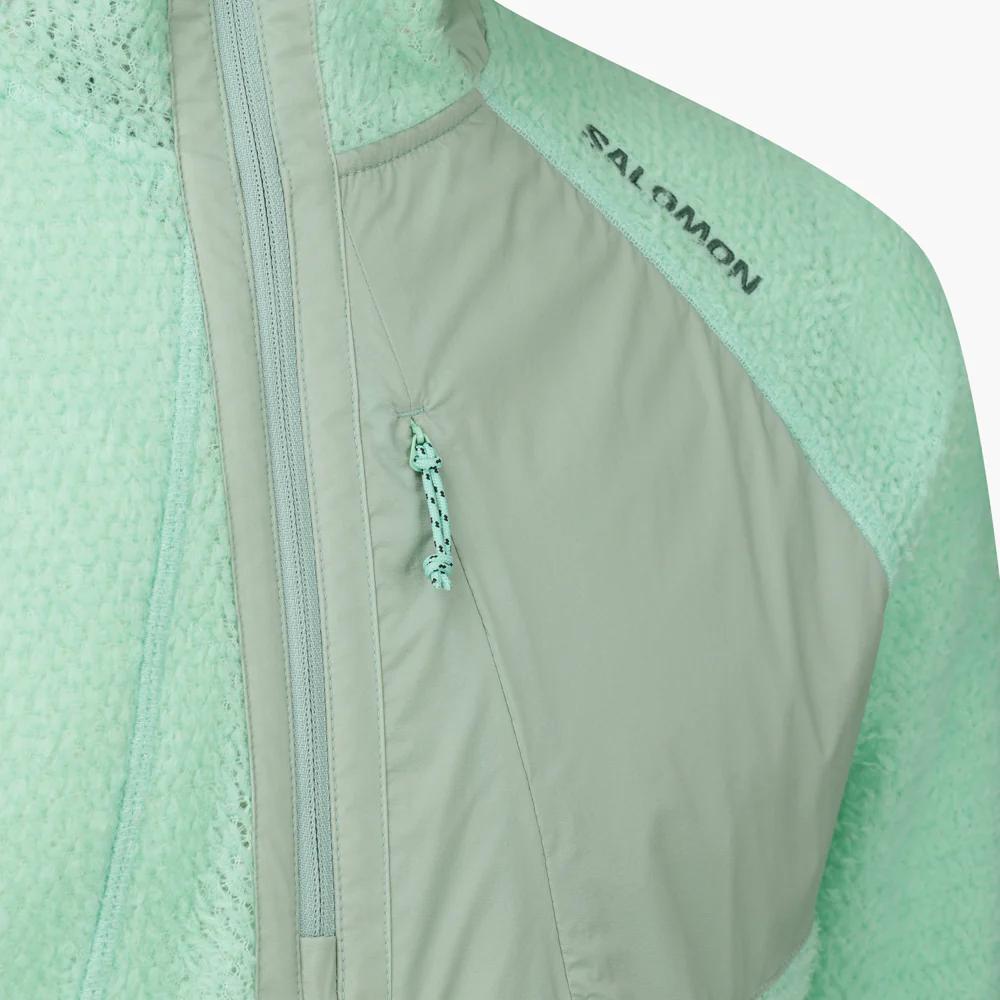 SALOMON X-Alpha Худи на молнии с цветовыми блоками, с длинным рукавом, теплое, дышащее, унисекс, свитшот LC2989500