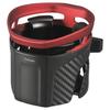 Carmate Quattro Type S Car Drink Red DZ593 Holder, Metallic,