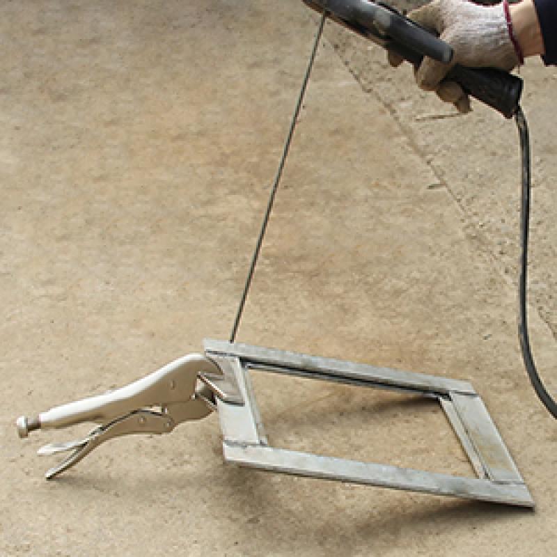 10-дюймовые зажимы для листового металла, сварочные клещи с фиксатором, регулируемое раскрытие, плоскогубцы из высокоуглеродистой стали, ручные инструменты