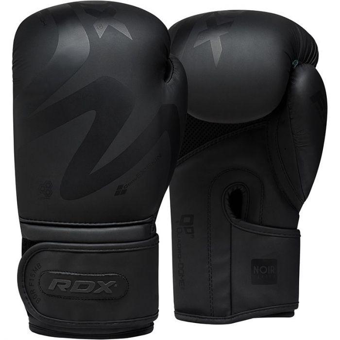 RDX F15 Boxing Gloves Black/Black 12oz