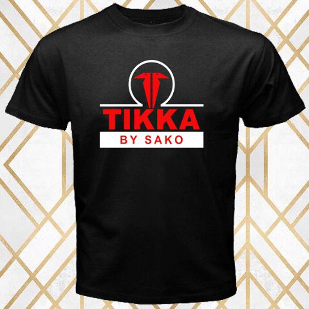 Черная футболка унисекс Tikka By Sako Firearms Gun Logo