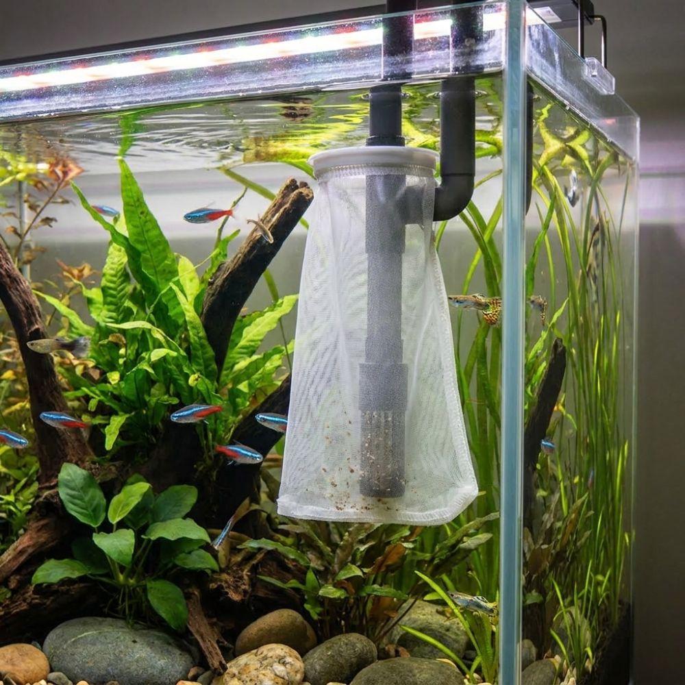 Marine Filtration Aquarium Filter Socks Bag PP Nylon Nylon Filter Bag Washable Reusable Honeycomb Marine Filter Bag