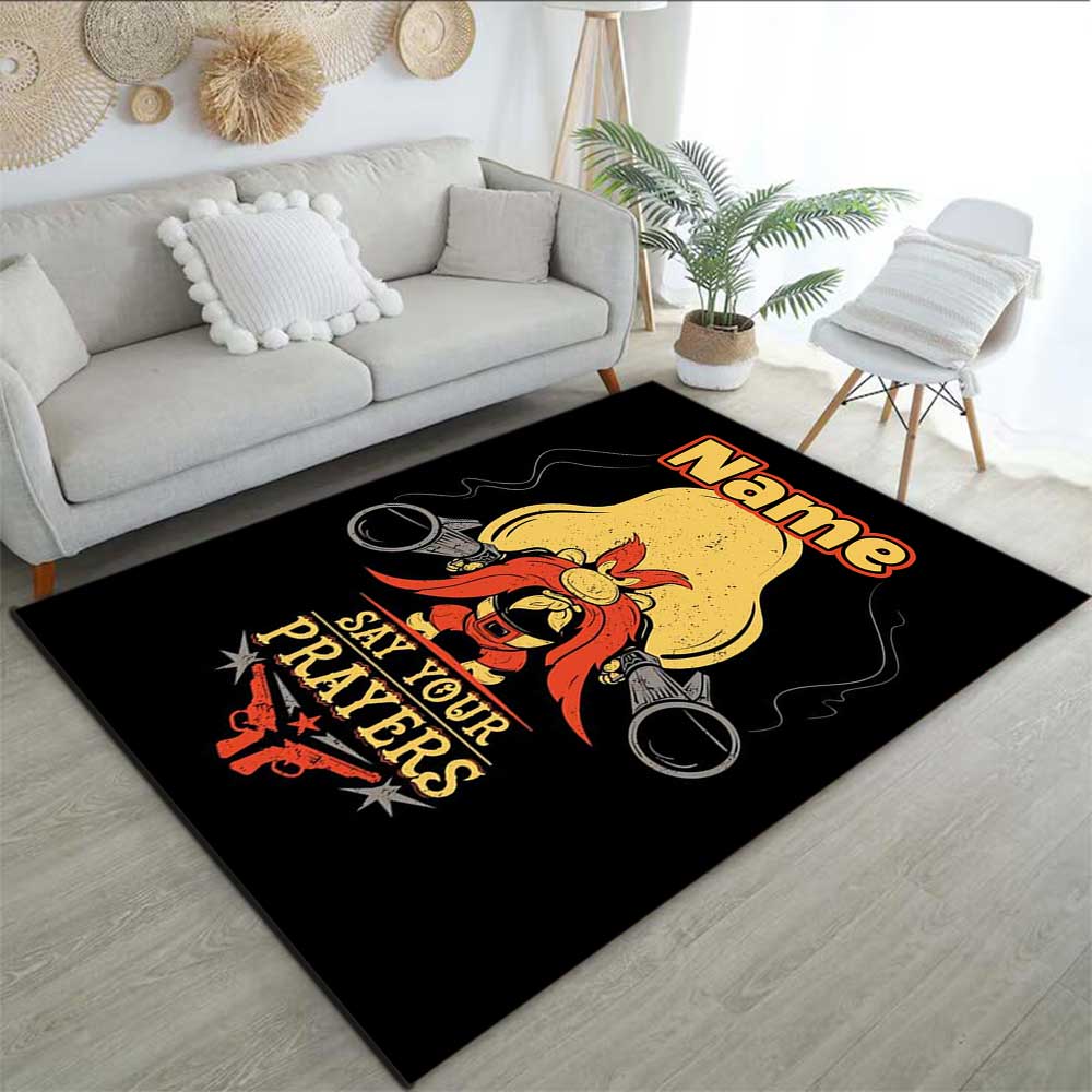 Warner Bros. Movies (26) Customize your name rug, office chair cushion, home bedroom living room gift.