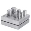 Manual Stamping Die for Jewelry DIY: Round & Irregular Shape Punch Tool for Gold & Silver Discs
