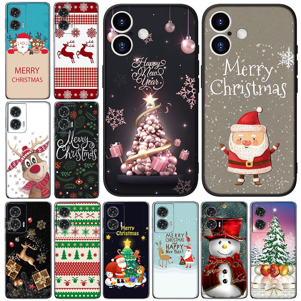 Cover Tree Deer Merry Christmas Snowman for Xiaomi Redmi Note 13 A3 14 Pro Plus 9T 14C 13C 13X 9C NFC + Pro+ 5G 4G Phone Case