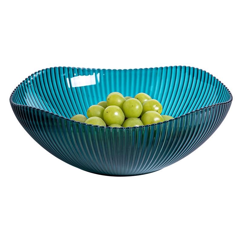 Пластиковые миски для хранения фруктов конфетного цвета, поднос для хранения на кухне, миска для хранения закусок, хлеба и овощей, настольный контейнер для еды