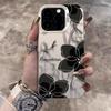 Роскошный Чехол для Телефона с Цветочным Узором, Ударопрочный, Для iPhone 15 14 13 12 11 Pro Max 7 8 Plus XS XR X, Цвета Конфет, Цветочная Задняя Крышка