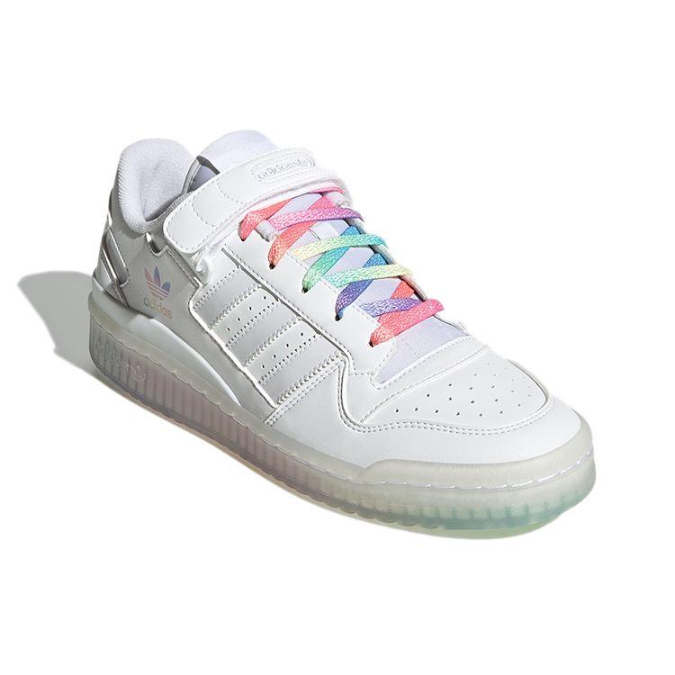 Adidas Forum Low Rainbow кроссовки унисекс White Cloud-White GX2722