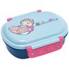 Skater Children's Lunch Box, 360ml Capacity, with a Fluffy Lid, Made In Japan, Single Tier, Dishwasher and Microwave Safe, Studio Ghibli Ponyo On the
