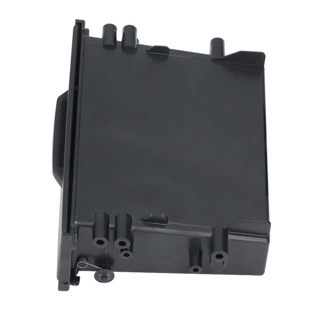 Car Stereo Storage Box Waterproof Car Radio Pocket ABS 1DIN Sturdy and Practical Replacement for Mitsubishi