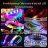 Цветная RGB бегущая светодиодная лента: Сверхяркий, водонепроницаемый неоновый бар для наружной рекламы и фасадов