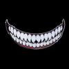 Car Decor Waterproof Evil Tooth Car Stickers Motorcycle Helmet Sticker Car Decals Scratch Sticker