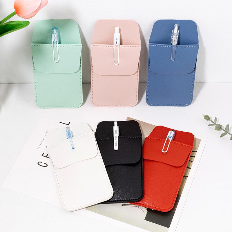 Сумки для карандашей из искусственной кожи для одежды, кармана для врача, медсестры, персонала, герметичный чехол для ручек, больничный держатель для ручек, принадлежности