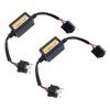 2pcs H4 LED CANbus Decoder DC 9 To 16V Plug and Play Anti Flickering LED Headlight Resistor Decoder