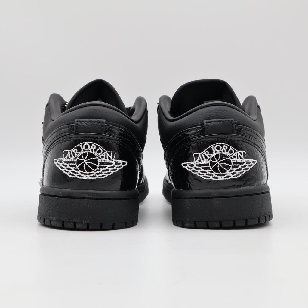 HJ7743-010 Nike WMNS Air Jordan 1 Low SE Черный Крок (Женский)