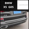 Стайлинг автомобиля, накладка на заднюю дверь, внешняя отделка из нержавеющей стали, модифицированная для BMW X5 G05, багажник, яркая полоса, украшение