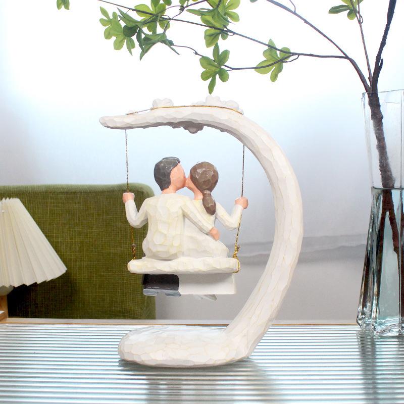 Производители могут заказать фотографии, трансграничные украшения для дома, креативные украшения из смолы, качели, пара