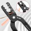 A96I-ST301 Copper Tube Repair Pliers Versatile Round Plier Tool Compound Rounder And Flat Folding Tube Fix Leaks Quickly