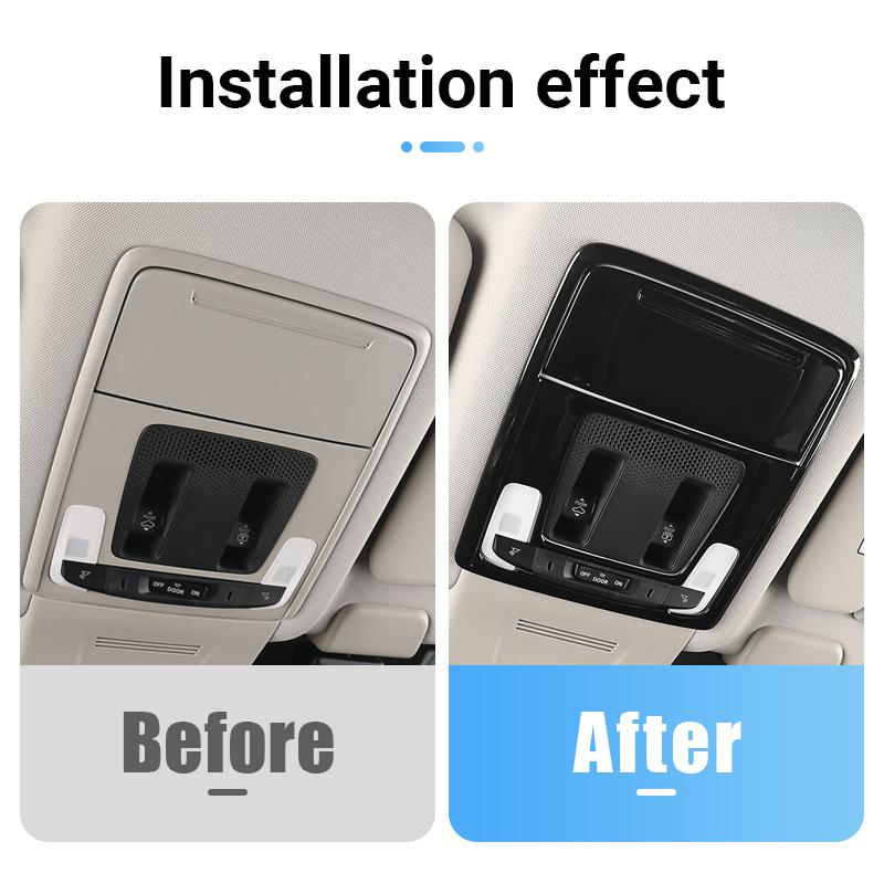 Для Honda CR-V CRV 6-го поколения 2024 2024 2025 гибридный автомобиль ABS передний плафон для чтения крышка отделка корпуса рамка наклейки аксессуары