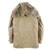 MIGHTY MAC 80s Vintage Made In USA Mountain Parka Beige Boa Fur Lining Men's Used