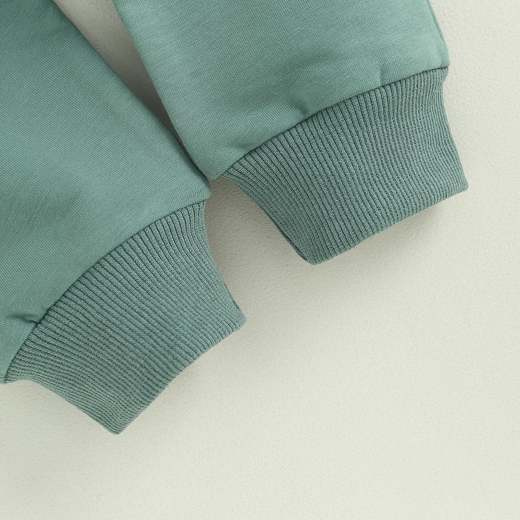 Комплекты штанов из 2 предметов для маленьких мальчиков, 6 мес, 12 мес, 18 мес, 24 мес, 3 года, свитшот с длинными рукавами и вышивкой букв, комплекты топов и штанов на шнурке