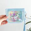 Cinnamoroll Gradient Pearl Милый двухъярусный кошелек с ожерельем Милый модный кошелек Кошелек с изображением персонажа, популярного персонажа в Корее