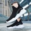 2024 черные носки кроссовки мужские слипоны высокие спортивные туфли женские большой размер 46 модные унисекс дышащие брендовые повседневные кроссовки мужские