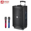 MALONE M-9110 Портативная караоке-колонка на колесиках, штекер CN (адаптер в комплекте)