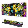 80x40 Japanese Samurai Devil Gaming Mousepad Oni Mask Speed Desk Mat Anime Ghost Face Theme Keyboard Gamer Mouse Pad For Esports