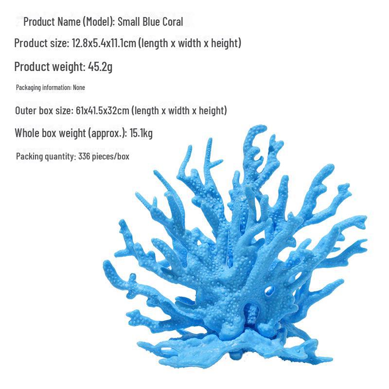 Small Soft Coral Fish Tank Ornament - Aquarium Landscaping Decoration