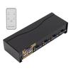 KVM-переключатель VGA Разрешение 1920 X 1440 2 режима переключения 4 USB-разъема Переключатель VGA Вилка 100‑240 В США